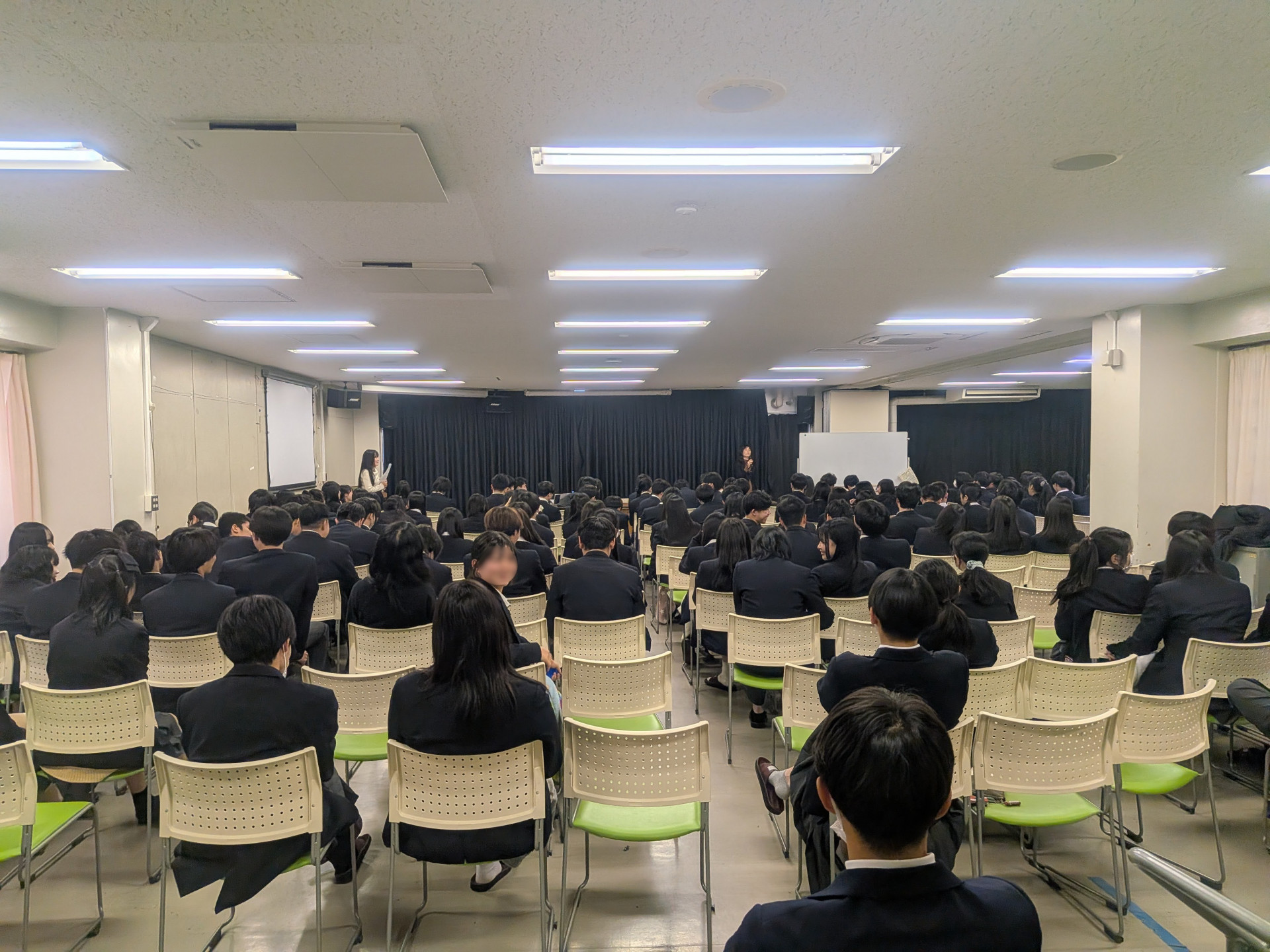 3学年　2学期最後の学年集会